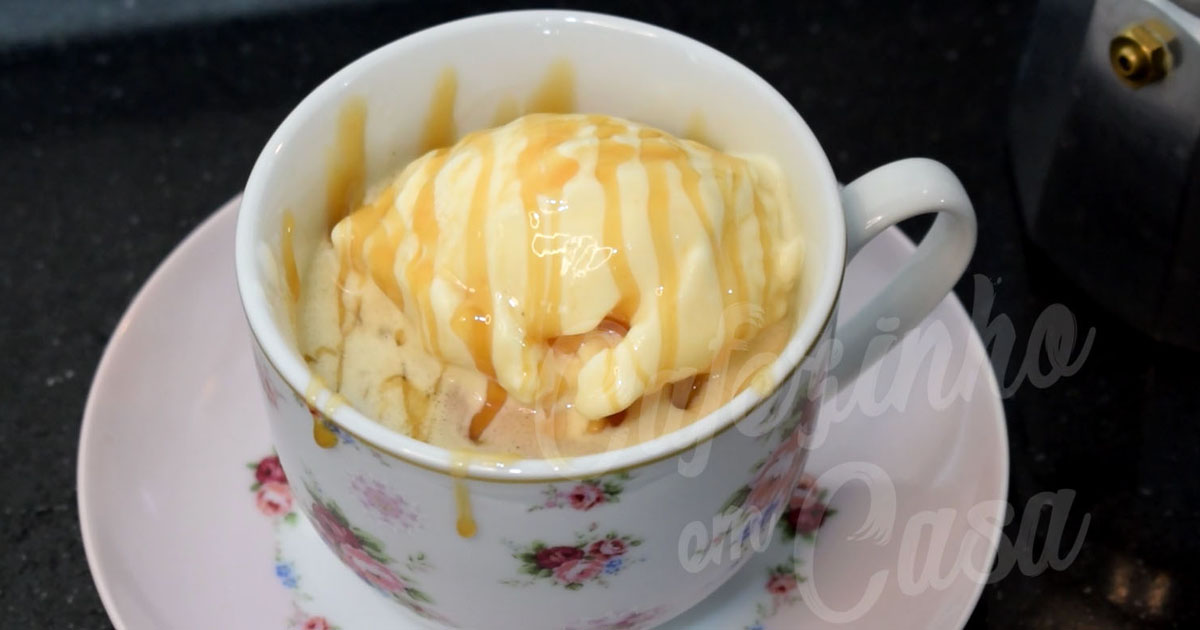 Afogatto: deliciosa sobremesa feita com café e sorvete de creme